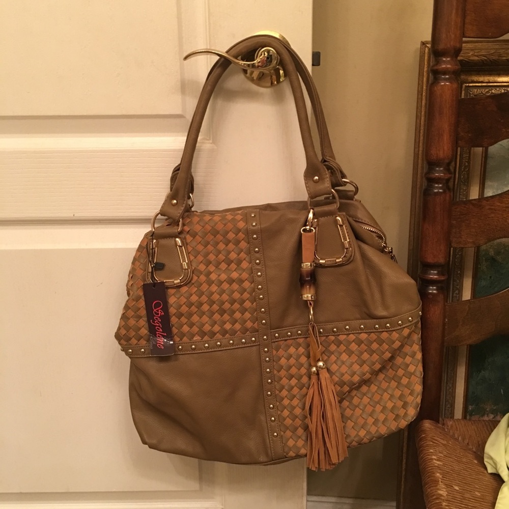 Segelene studded handbag